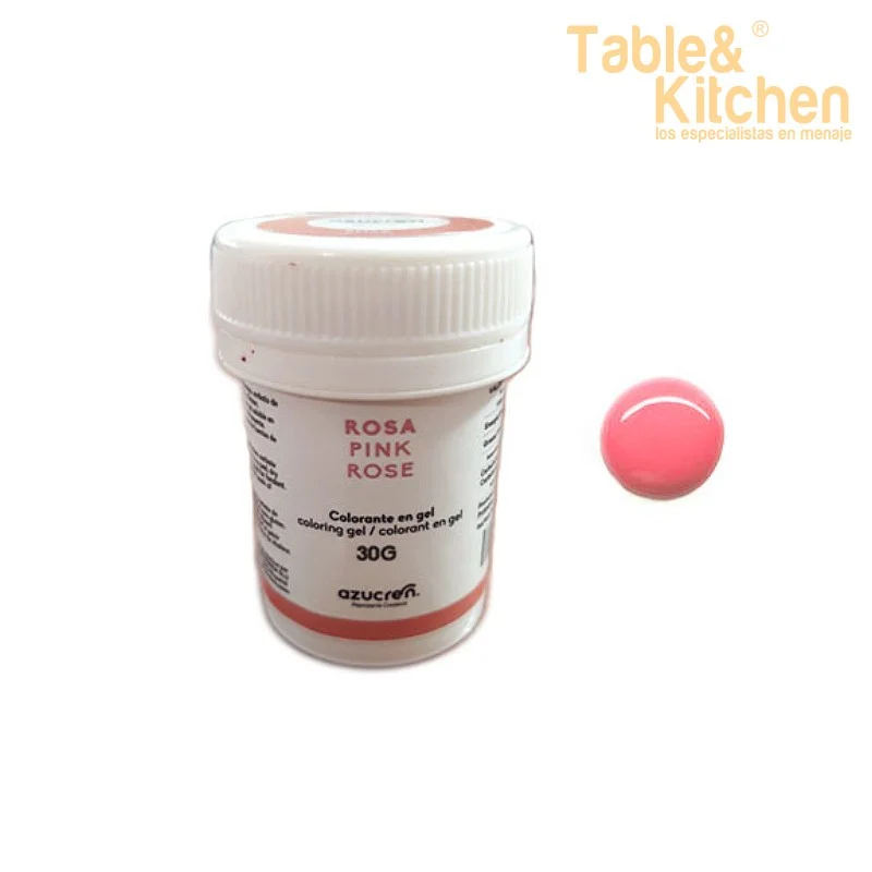 COLORANTE EN GEL ROSA CLARO 30GR AZUCREN