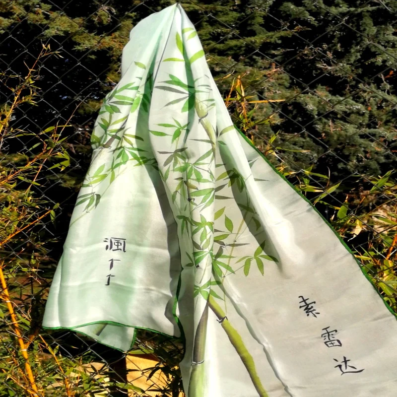 FOULARD PAÑUELO SEDA BAMBU