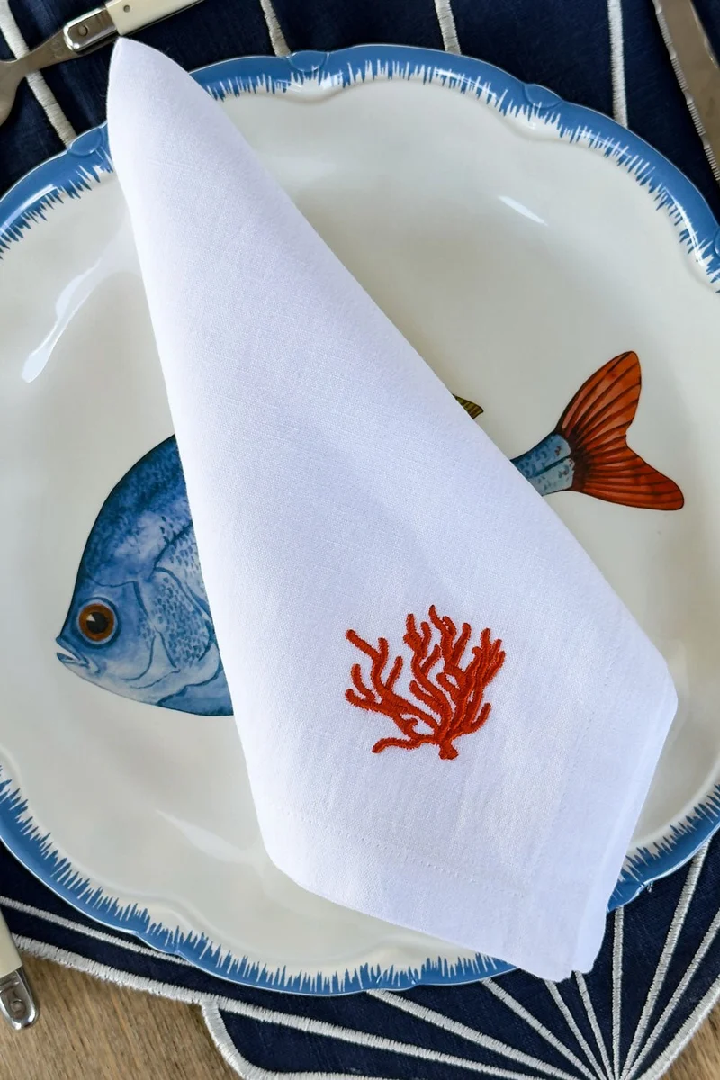 Servilleta Diseño Coral