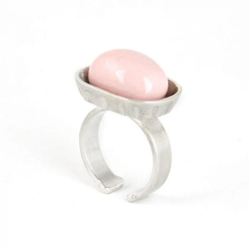ANILO JABONERA PLATA Y PORCELANA
