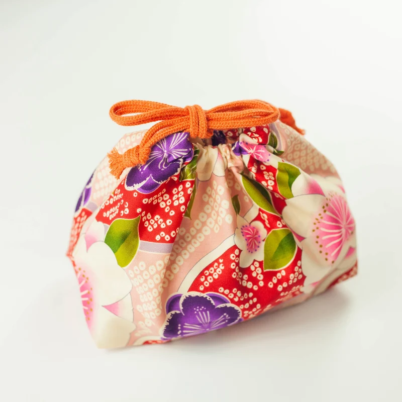 Kimono Sakura Pink Bento Bag