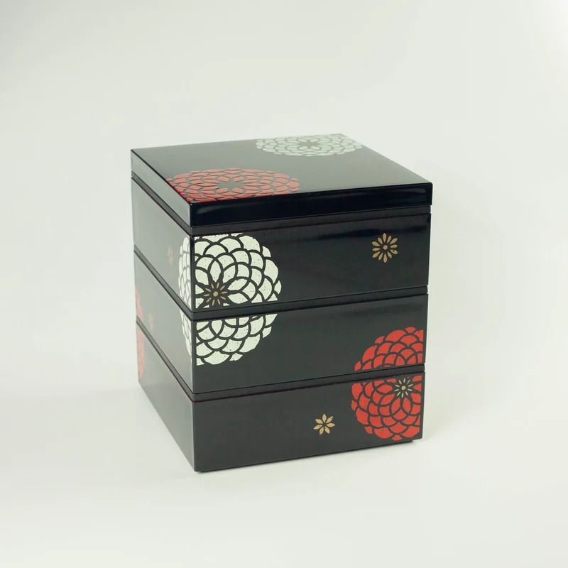 Ojyu Picnic Bento Box | Black (18cm)