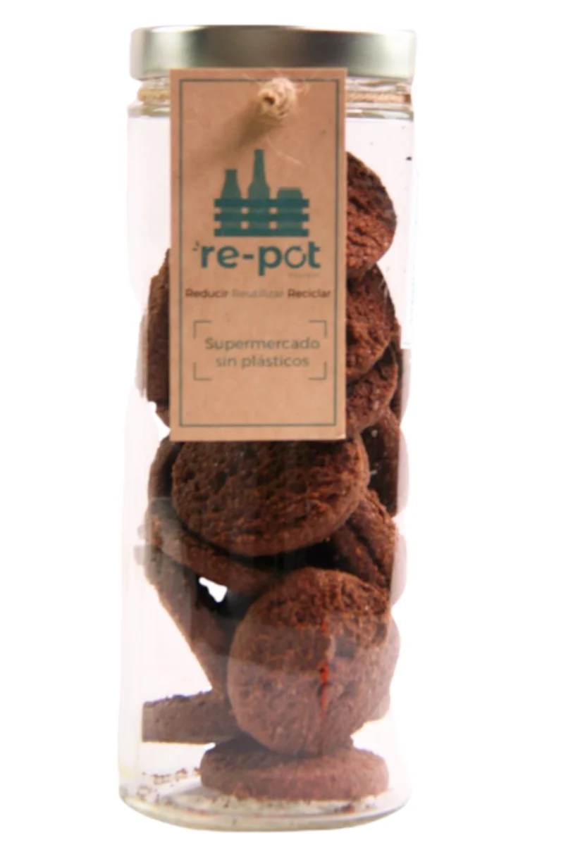 Galletas Choco Bombón en Vidrio Retornable 350 g