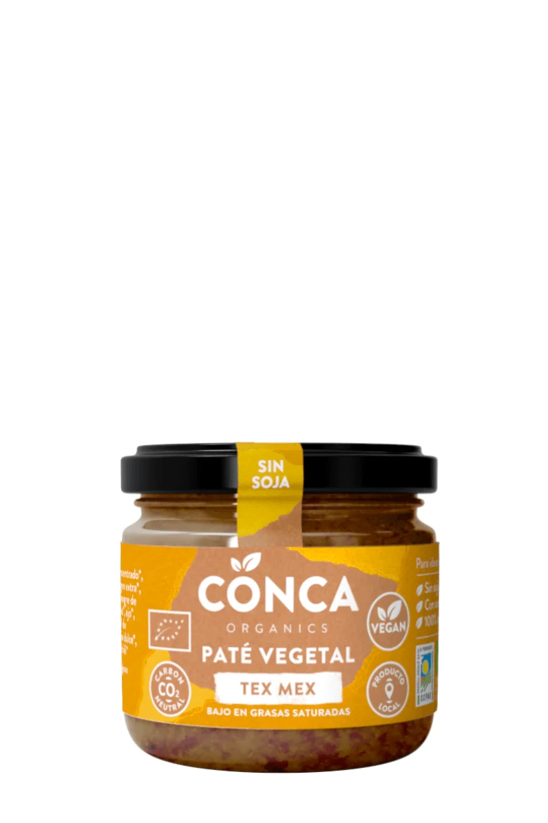 Paté Tex Mex ECO en Vidrio Retornable - La Conca Organics