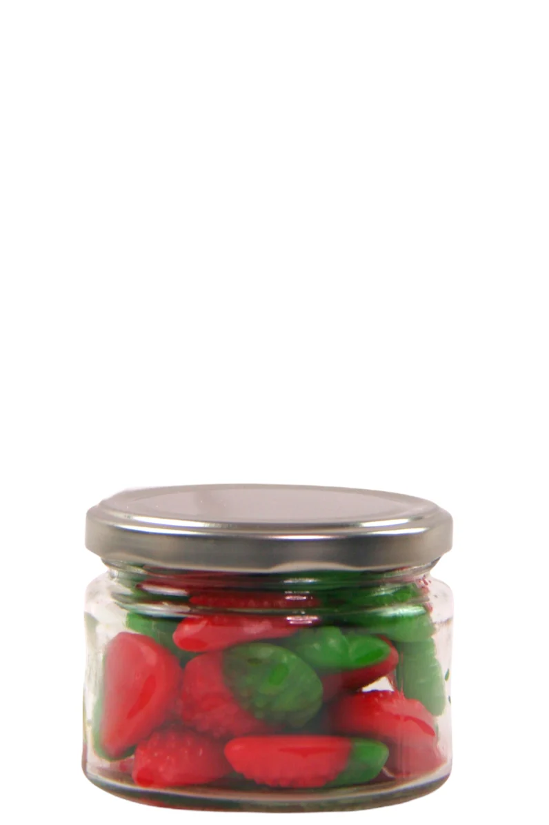 Gominolas de Fresa en Vidrio Retornable 200 g