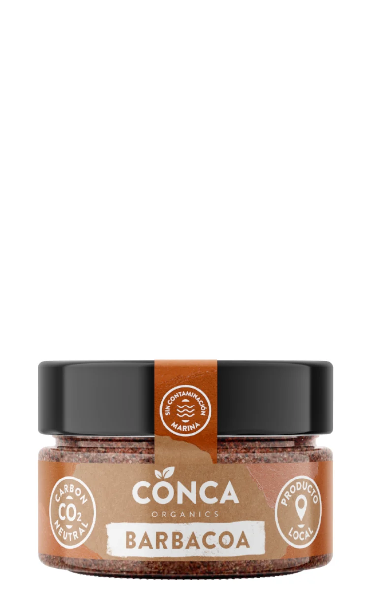Escamas de Sal Sabor Barbacoa - La Conca Organics
