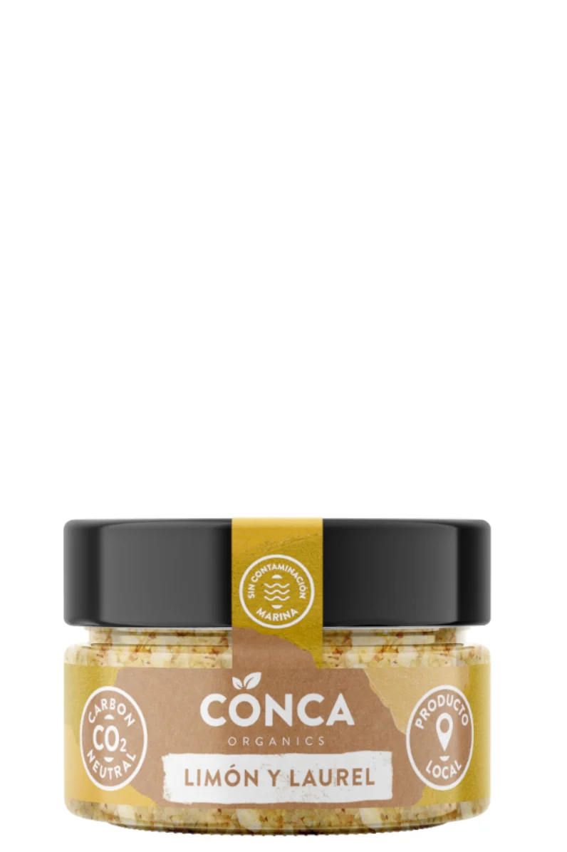 Escamas de Sal con Limón y Laurel ECO - La Conca Organics