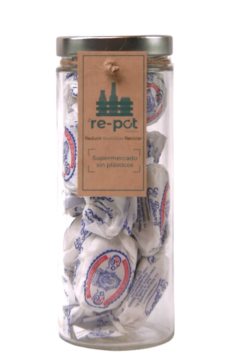 Polvorón de Almendra a Moño (10 Ud)