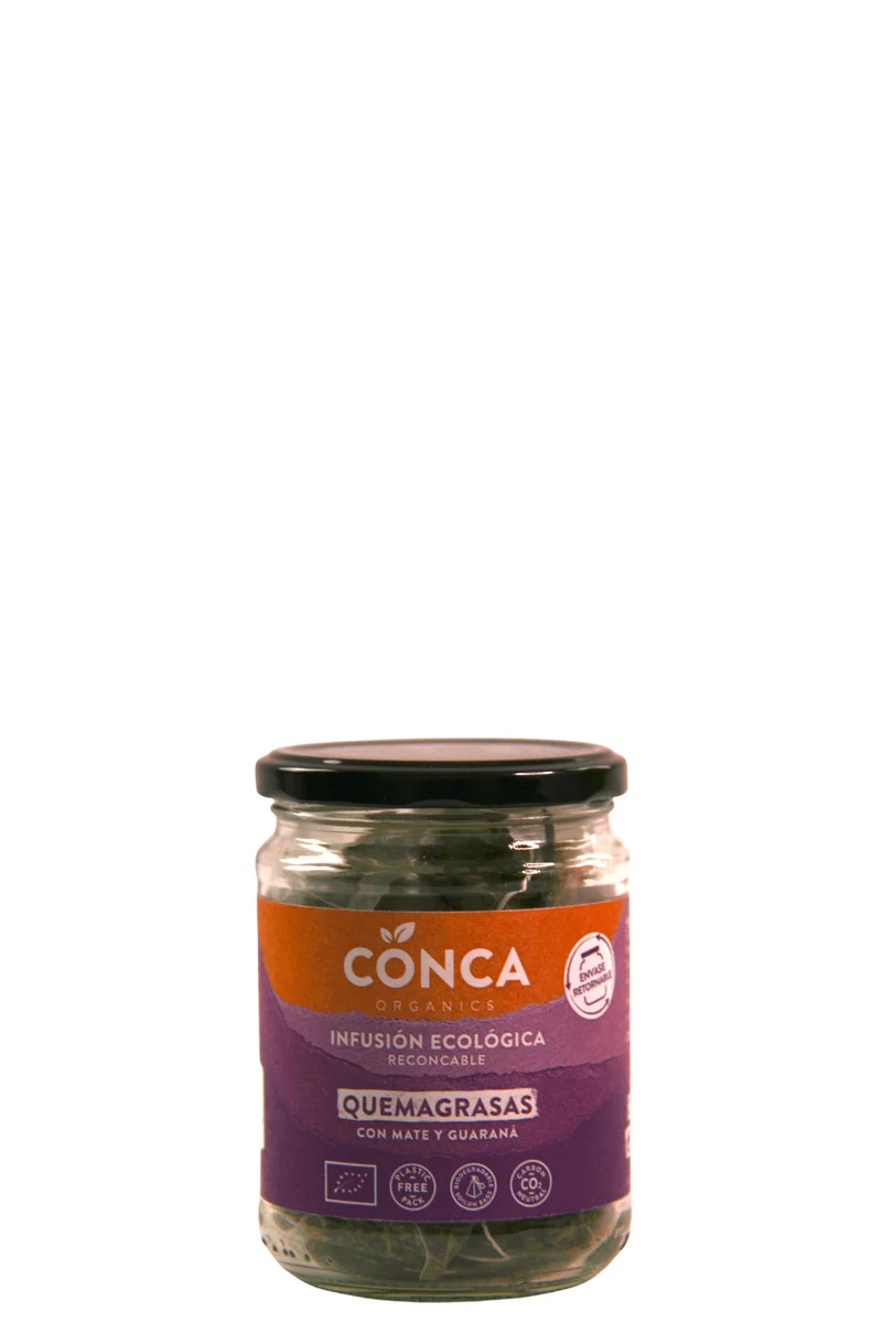 Infusión BIO Quemagrasas en vidrio retornable - La Conca Organics