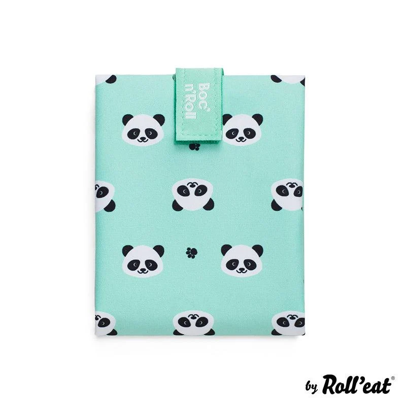 Porta bocadillos reutilizable Boc'n'Roll - Pandas