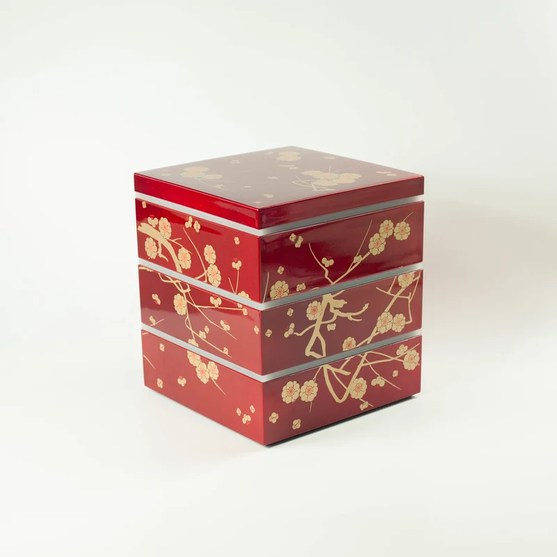 Ume Picnic Bento Box | Red (15cm)
