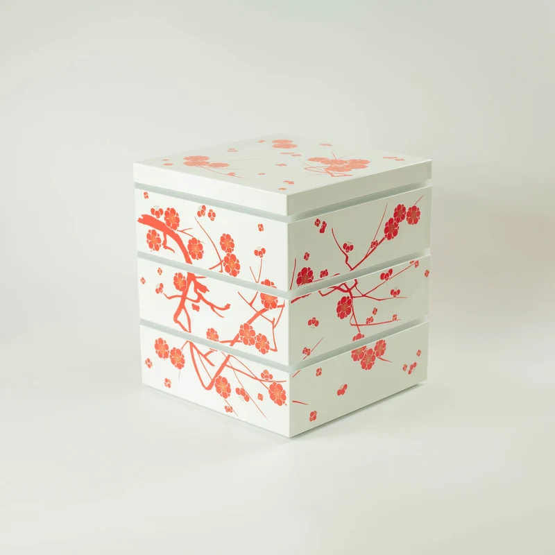 Ume Picnic Bento Box | White (15cm)