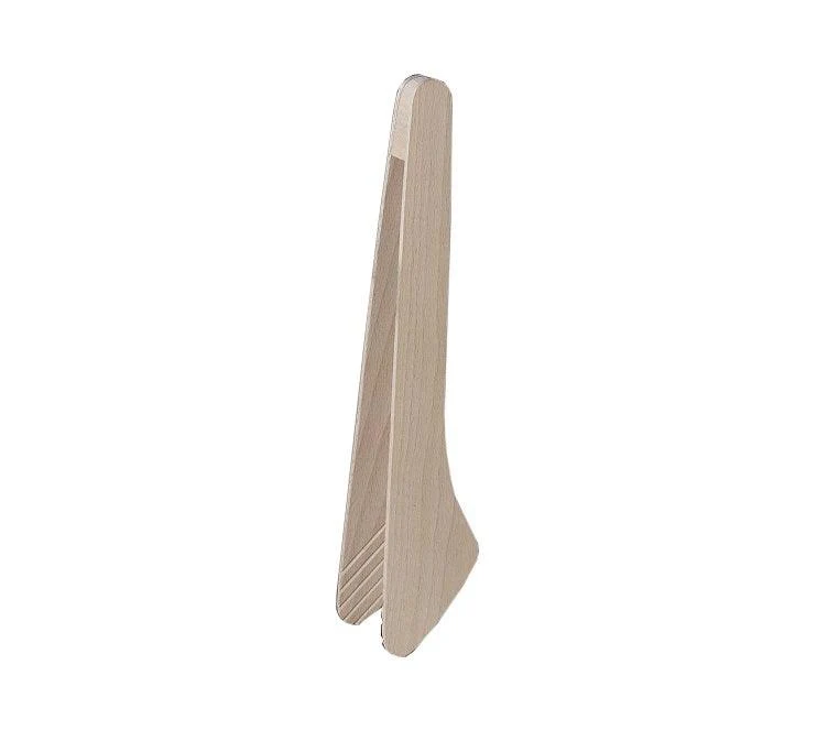 Pinzas para servir ensalada de madera de haya PEFC 29 cm