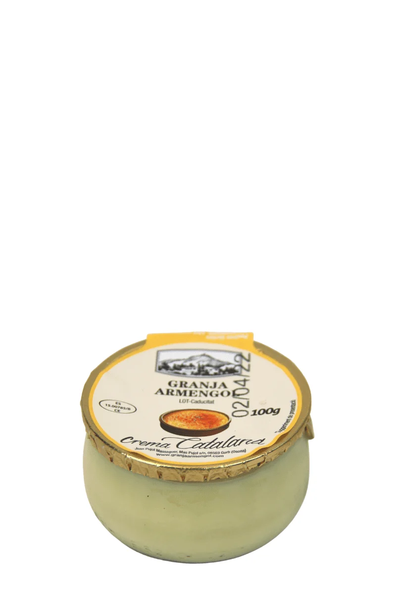 Crema catalana artesana 140 g - Granja Armengol