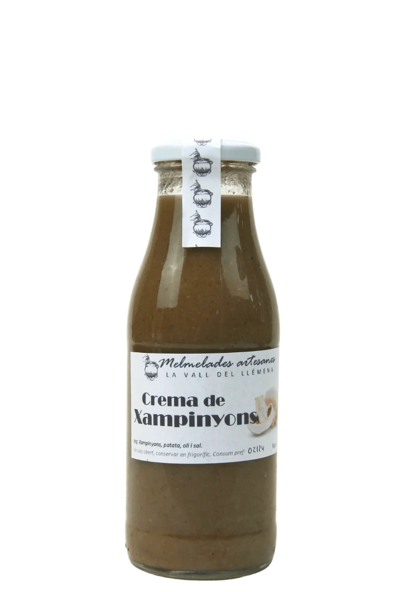 Crema artesana de champiñones 500 ml - MAVALL