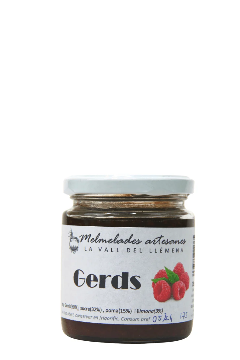 Mermelada de frambuesa 250 g - MAVALL