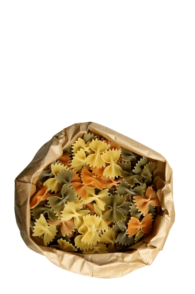 Pajarita Tricolor en Bolsa Kraft 400 g
