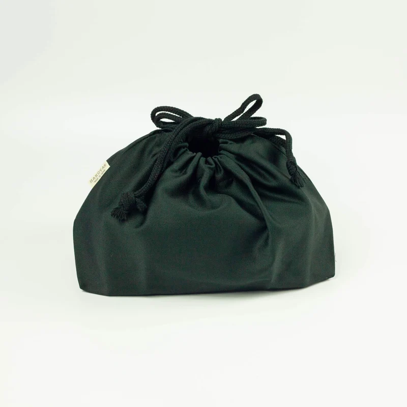Drawstring Lunch Bag | Black