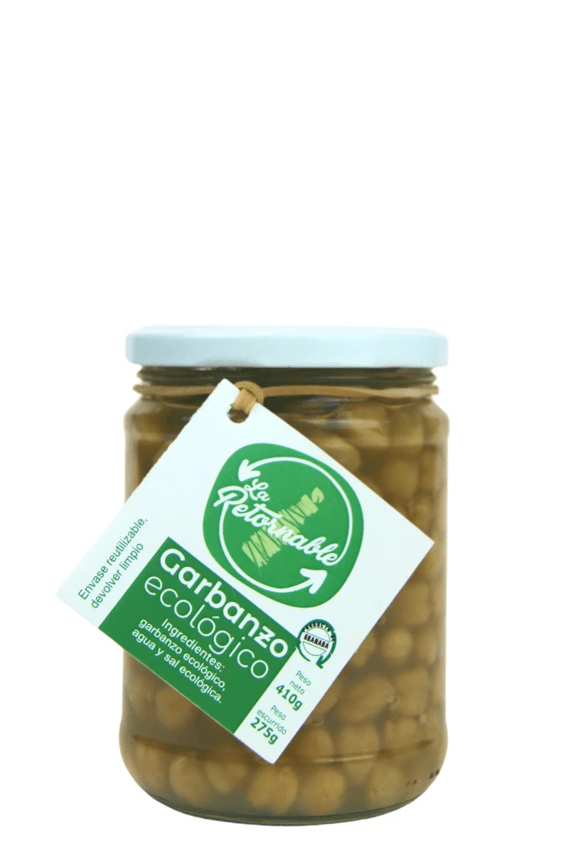 Garbanzo cocido ECO 410 g - La Retornable
