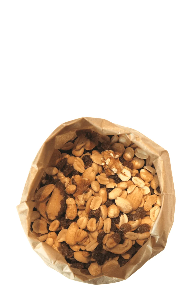 Cóctel Frutos Secos con Pasas 0,33 Kg Bolsa Kraft