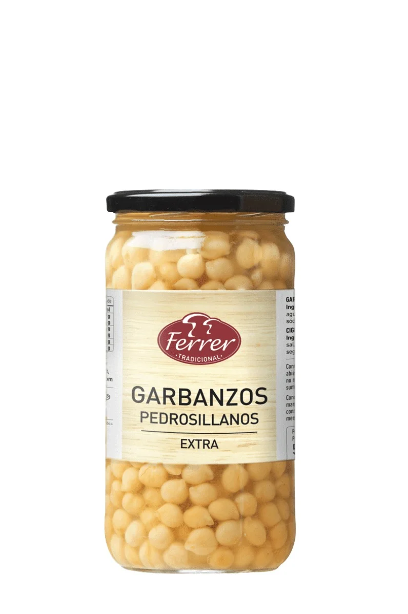 Garbanzo Pedrosillano Cocido Extra 400 g- Ferrer