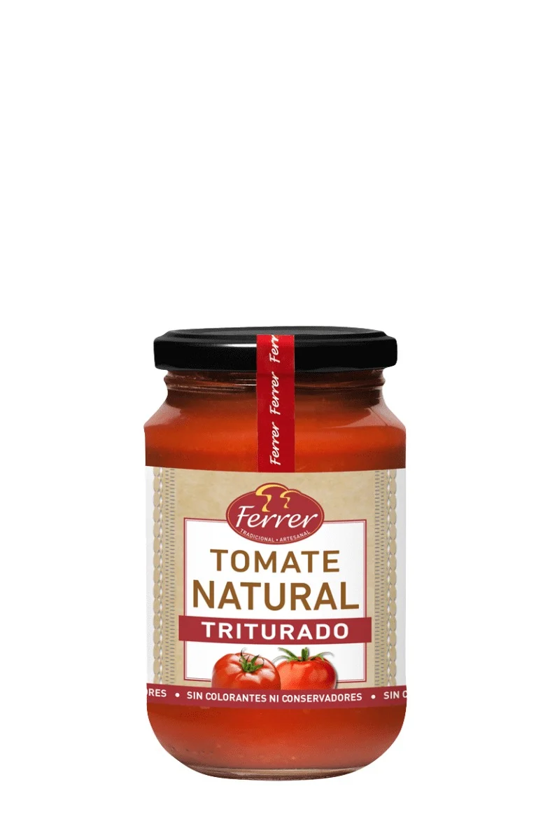 Tomate Natural Triturado 350 g - Ferrer