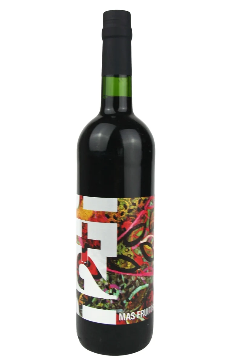 Vino Tinto de mesa 12+1 en vidrio retornable 75 cl - Mas Fruitos