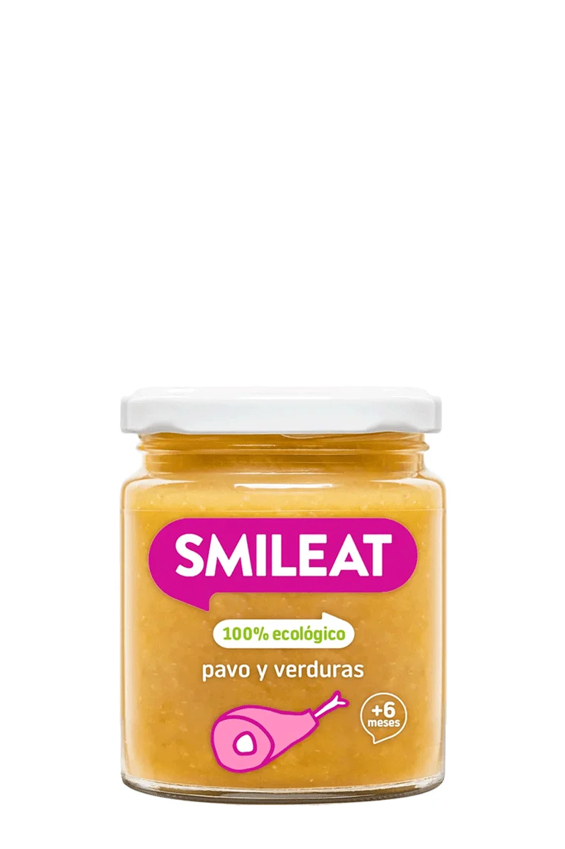 Tarritos de Pavo con verduras ECO 230 g - SMILEAT
