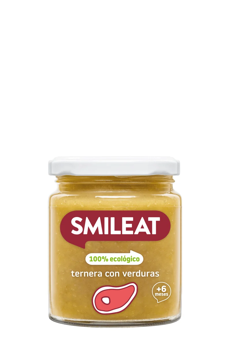 Tarritos de Ternera con verduras ECO 230 g - SMILEAT