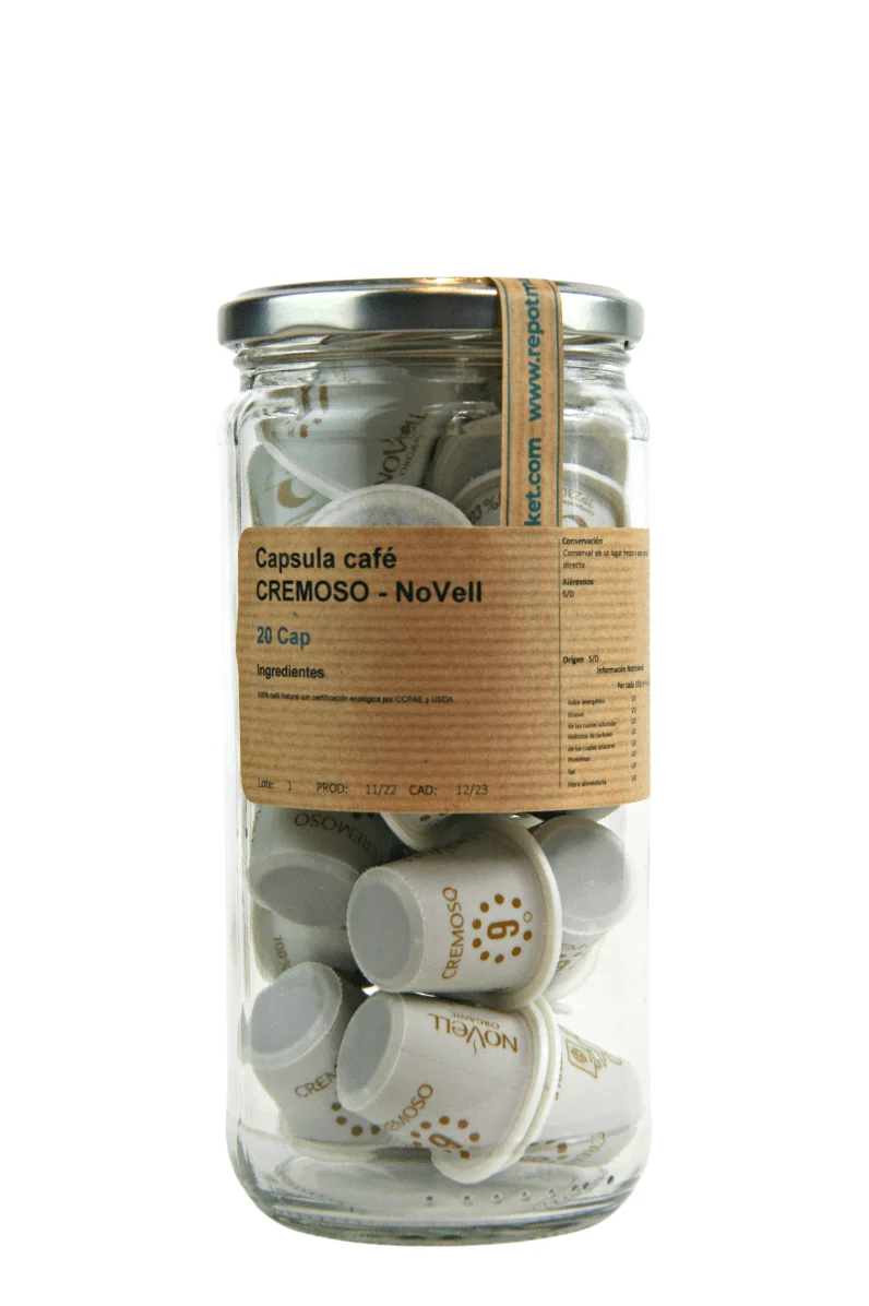 Capsula cafe CREMOSO - NoVell 20 Cap