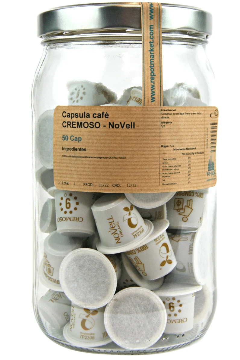 Capsula cafe CREMOSO - NoVell 50 Cap