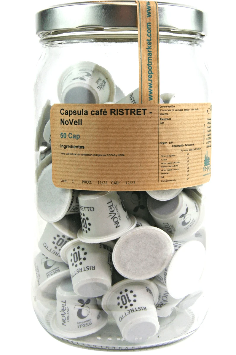 Capsula cafe RISTRET - NoVell 50 Cap