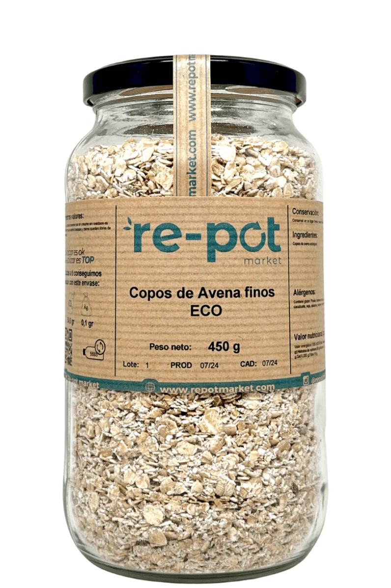 Copos de Avena finos ECO 450 g