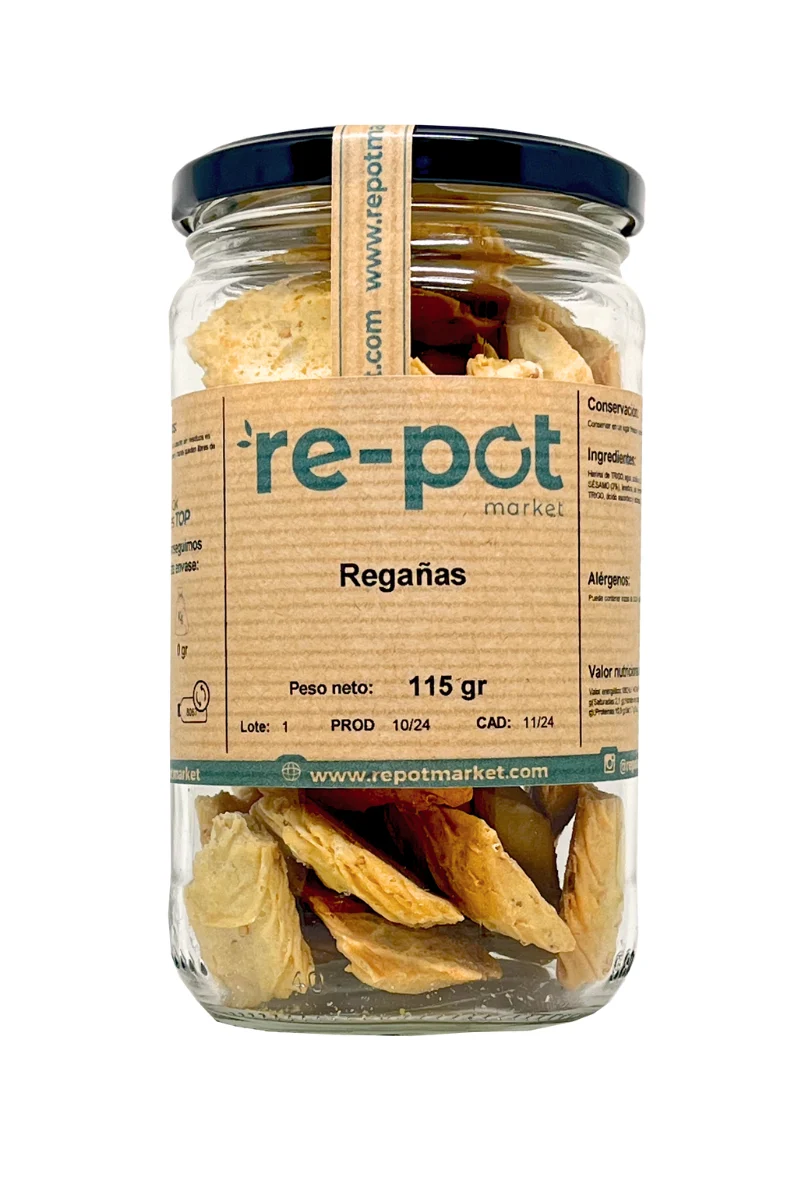 Regañas 115 gr- ESPIGA BLANCA