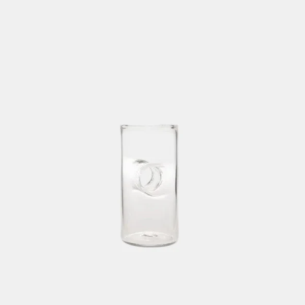 Vaso piercing glass. ø6 x 13 cm. 250 ml - 1 ud.