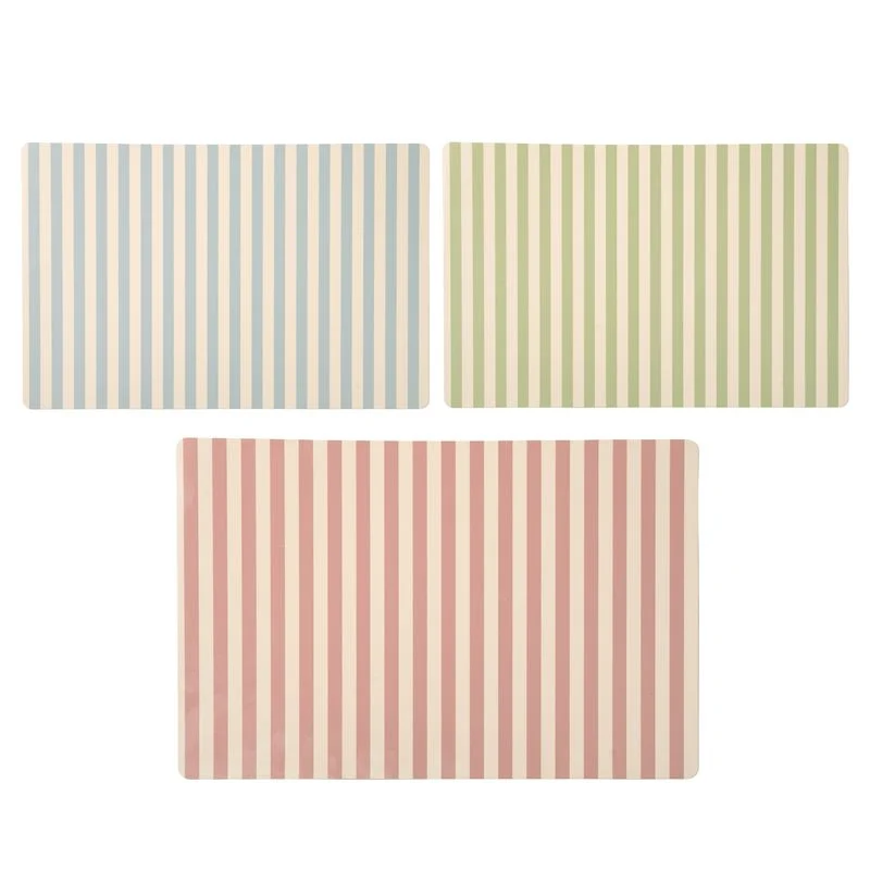 INDIVIDUAL PLASTICO RAYAS