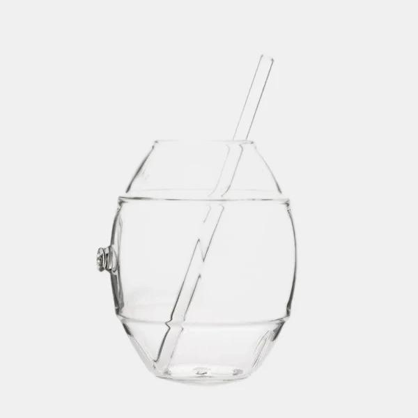 Vaso barrel. ø9 x 12 cm. 500 ml - 1 ud.