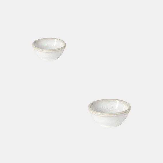 Ramequin mantequera de gres Roda blanco. ø7 x 3 cm - 6 Uds.