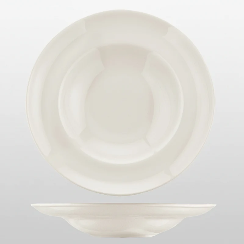 Plato Porcelana Pasta Gourmet. Varias medidas - 6 Uds.