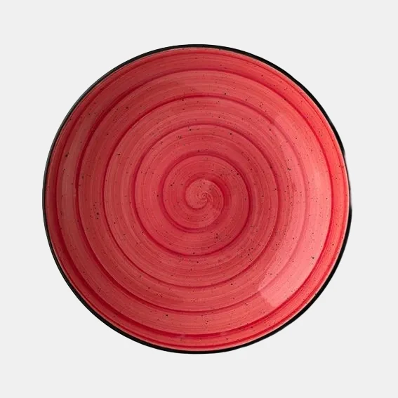 Plato hondo porcelana gourmet passion. ø23 x 4cm. 100cl - 6 Uds.