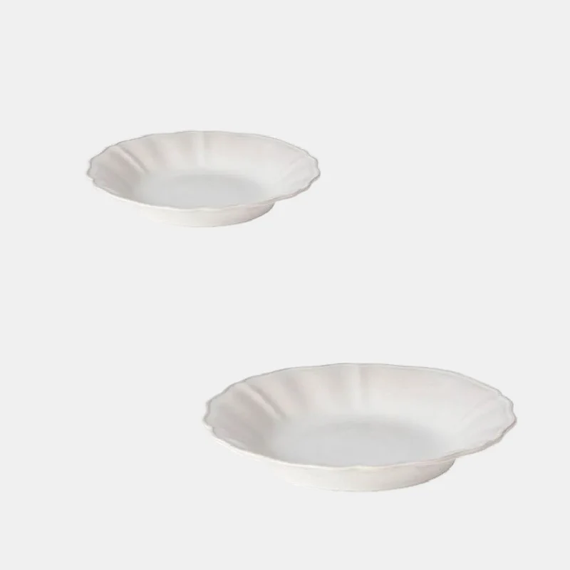 Plato Hondo de Pasta Alentejo Blanco 24 cm - 6 uds.