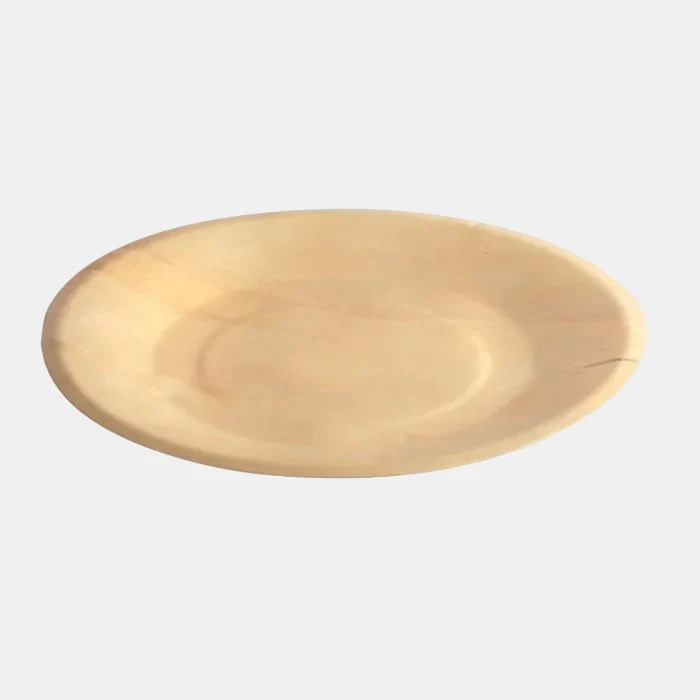 Plato de madera redondo Escandinavia. ø21.5 x 1 cm - 500 Uds.