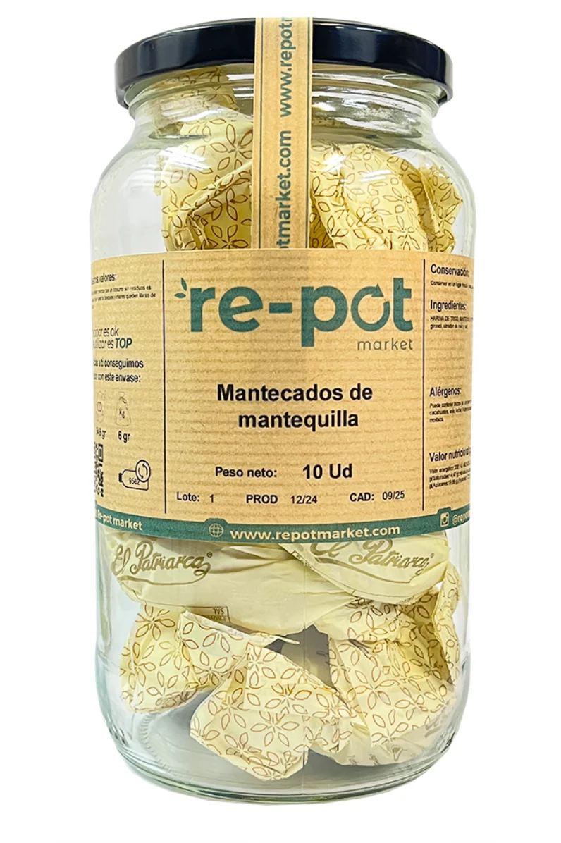 Mantecados de mantequilla 10 ud