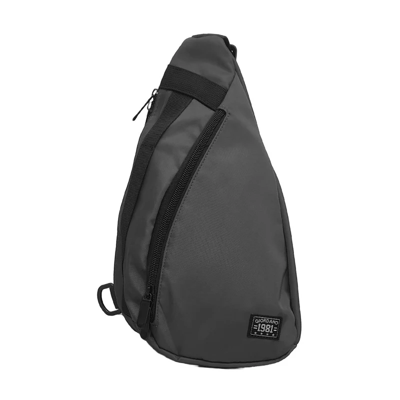 Polyester Cross Body Bag - Grey
