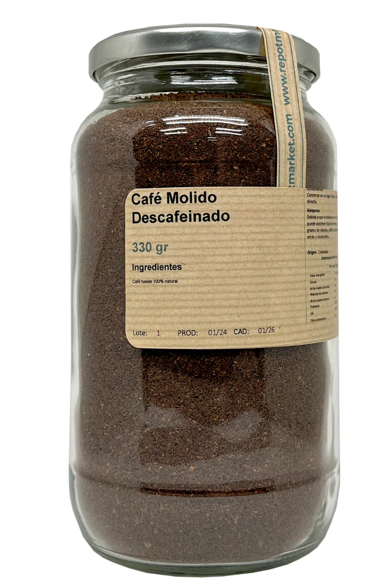 Café Molido Descafeinado 330 g