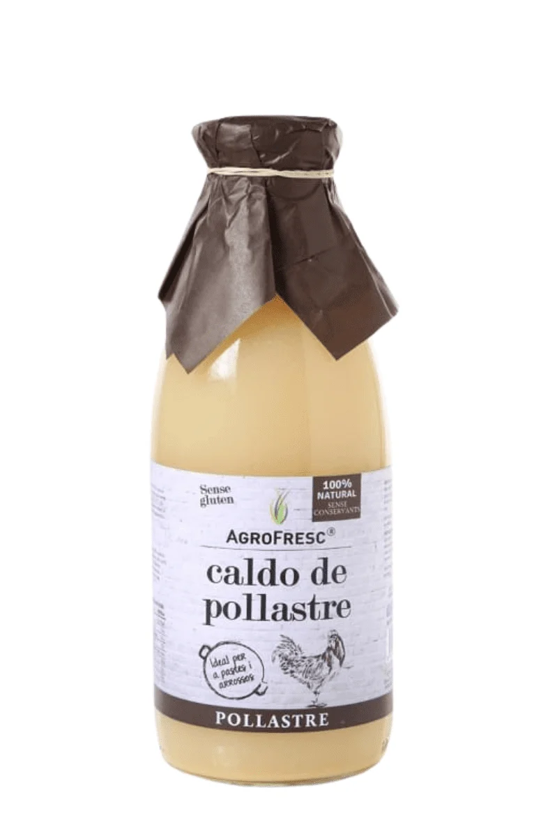 Caldo de pollo 1L - Agrofresc