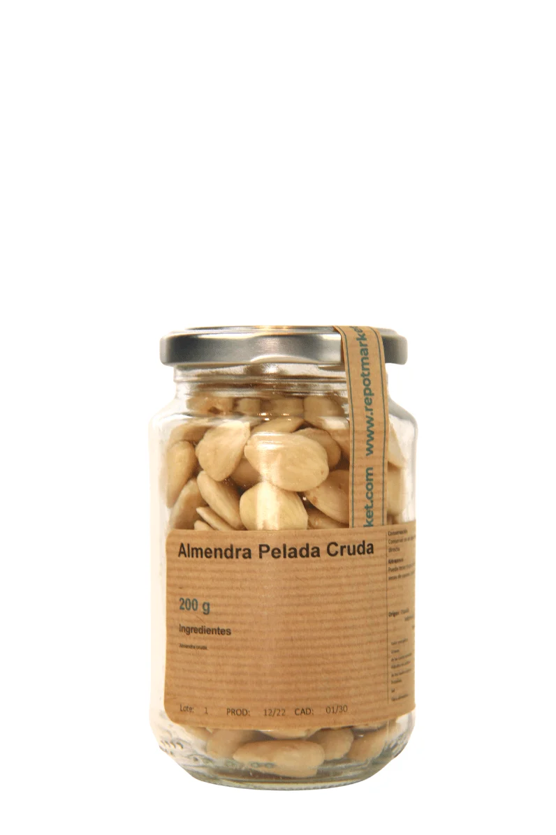 Almendra pelada cruda 200 g