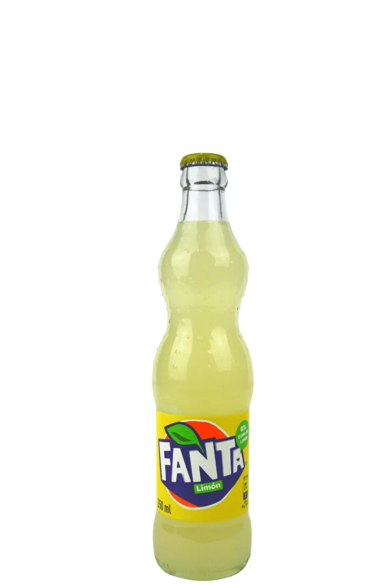 Fanta Limón en vidrio retornable 350 ml - 1 Ud