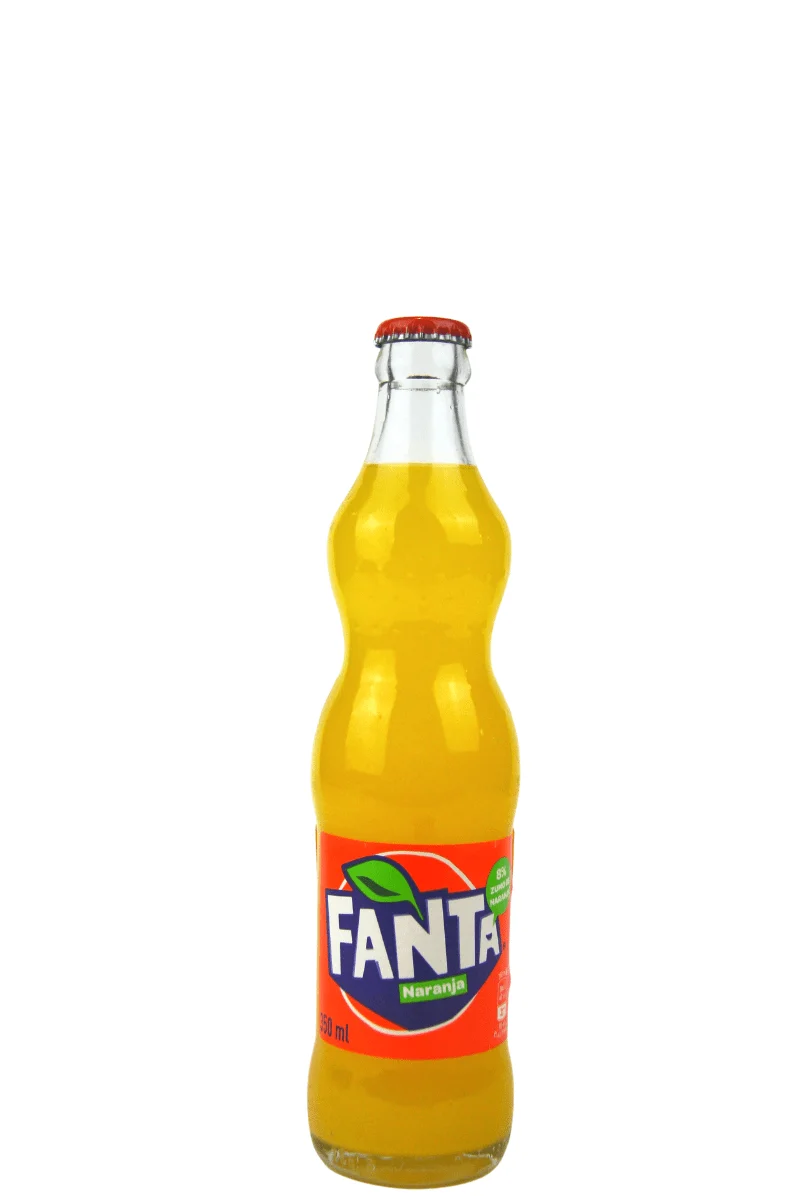 Fanta Naranja en vidrio retornable 350 ml -1 Ud