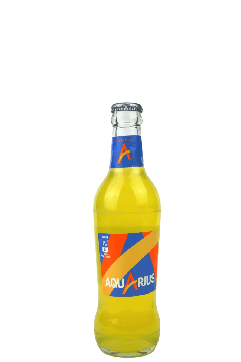 Aquarius naranja en vidrio retornable 300 ml - 1 Ud